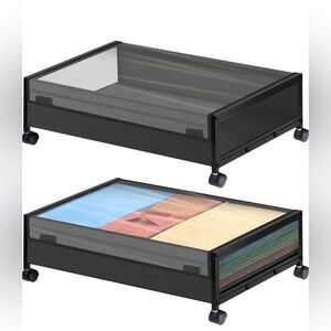 Under Bed Storage with Wheels
